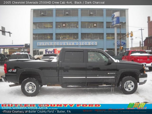2005 Chevrolet Silverado 2500HD Crew Cab 4x4 in Black