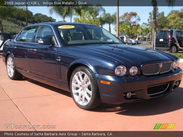 2008 Jaguar XJ XJ8 L in Indigo Blue Metallic