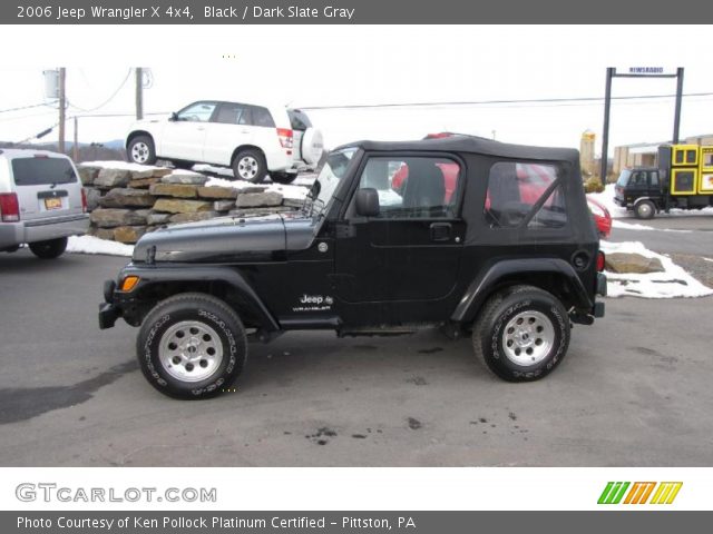 2006 Jeep Wrangler X 4x4 in Black