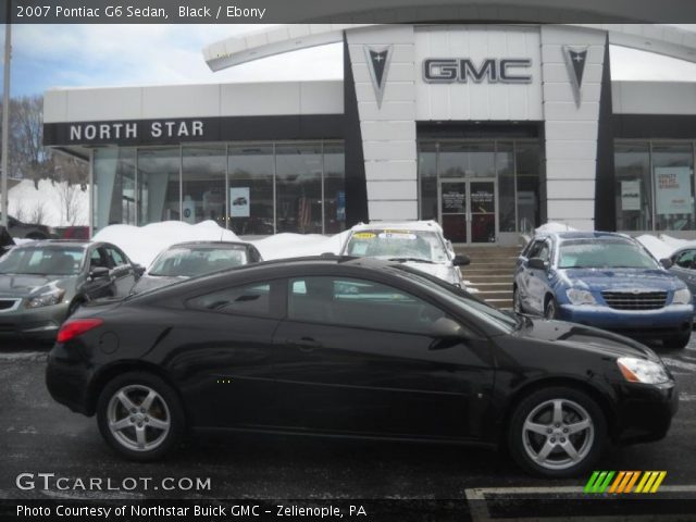 2007 Pontiac G6 Sedan in Black