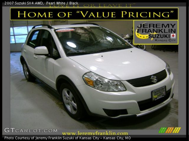 2007 Suzuki SX4 AWD in Pearl White