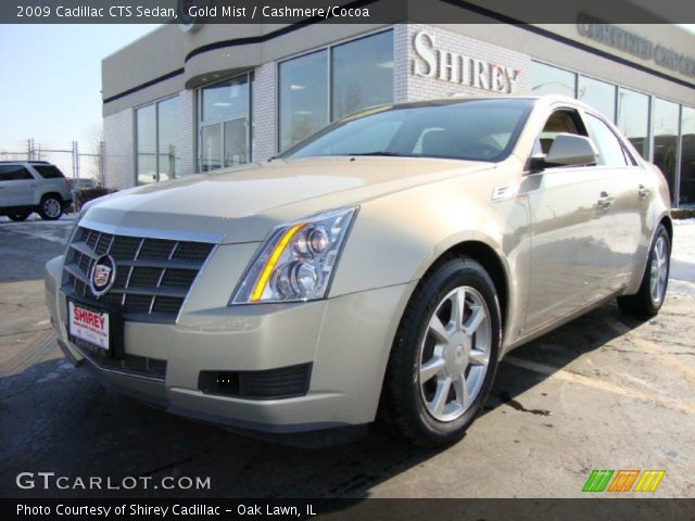 2009 Cadillac CTS Sedan in Gold Mist