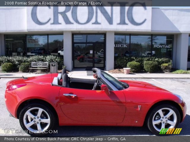 2008 Pontiac Solstice Roadster in Brazen Orange