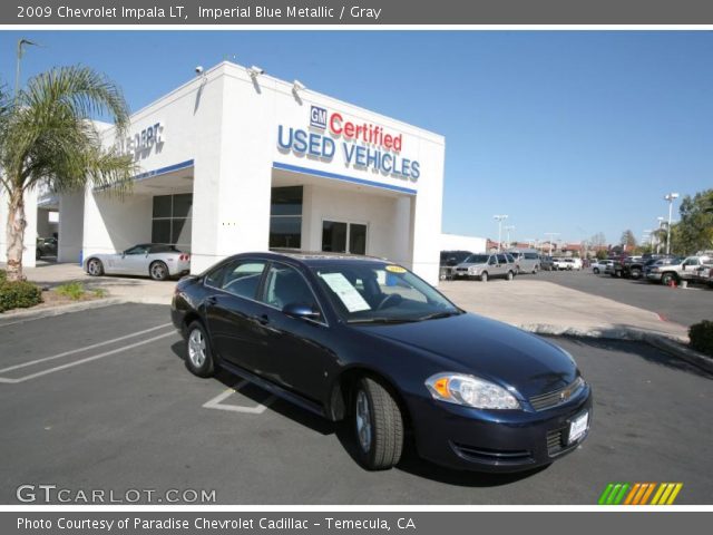 2009 Chevrolet Impala LT in Imperial Blue Metallic