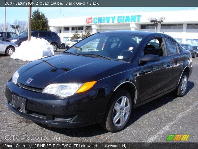 2007 Saturn ION 2 Quad Coupe in Black Onyx