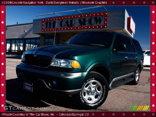 1998 Lincoln Navigator 4x4 in Dark Evergreen Metallic