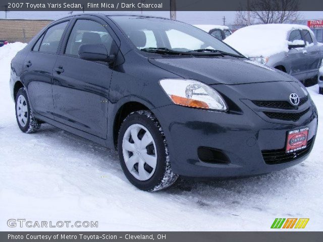 2007 Toyota Yaris Sedan in Flint Mica