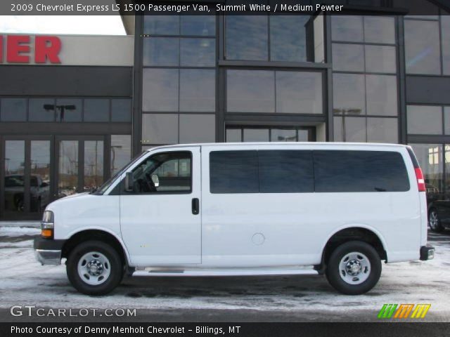 2009 Chevrolet Express LS 1500 Passenger Van in Summit White