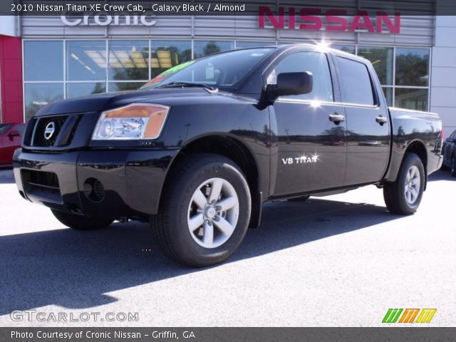 2010 Nissan Titan XE Crew Cab in Galaxy Black