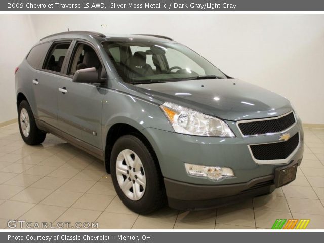 2009 Chevrolet Traverse LS AWD in Silver Moss Metallic