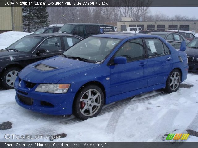 2004 Mitsubishi Lancer Evolution VIII in Blue By You