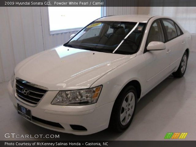 2009 Hyundai Sonata GLS in Powder White Pearl