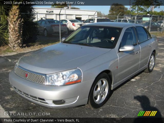 2003 Saturn L Series L300 Sedan in Bright Silver