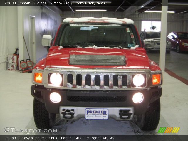 2008 Hummer H3 Alpha in Victory Red