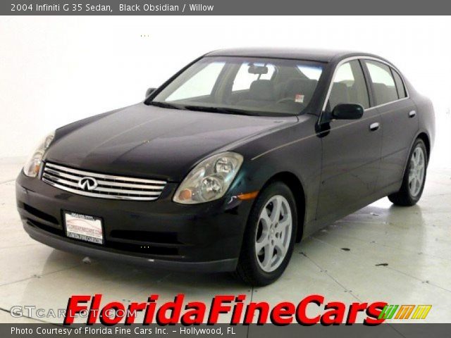2004 Infiniti G 35 Sedan in Black Obsidian