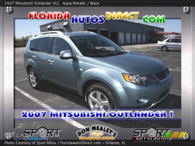 2007 Mitsubishi Outlander XLS in Aqua Metallic