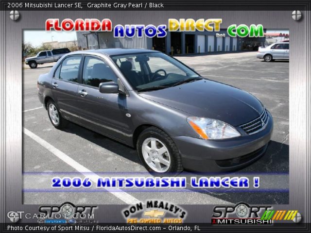 2006 Mitsubishi Lancer SE in Graphite Gray Pearl