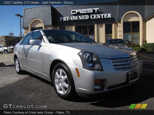 2007 Cadillac CTS Sedan in Light Platinum