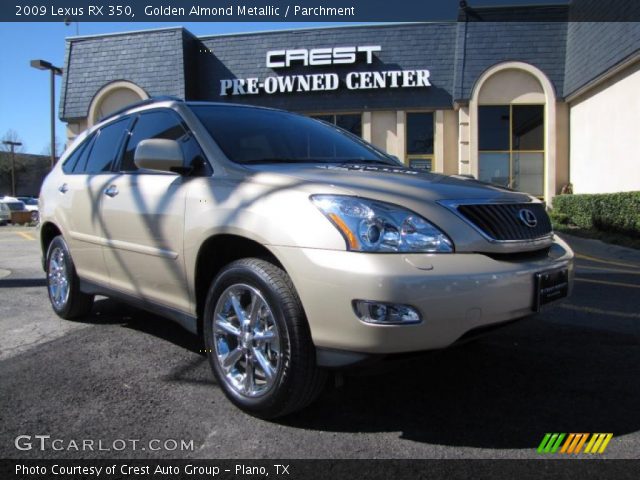 2009 Lexus RX 350 in Golden Almond Metallic