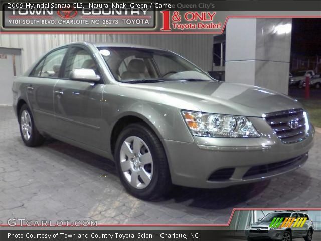 2009 Hyundai Sonata GLS in Natural Khaki Green