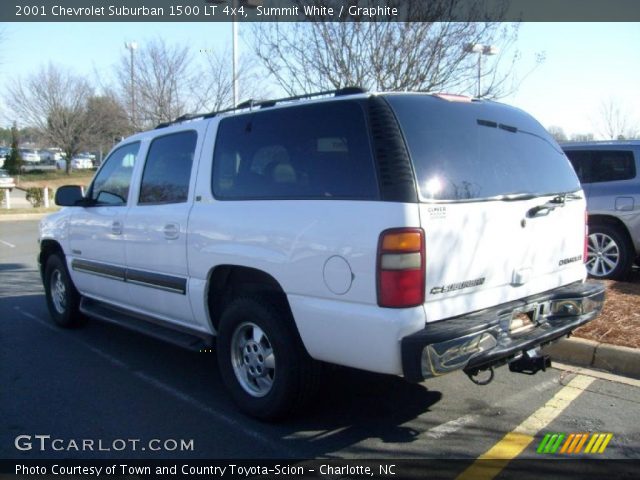 2001 Chevrolet Suburban 1500 LT 4x4 in Summit White