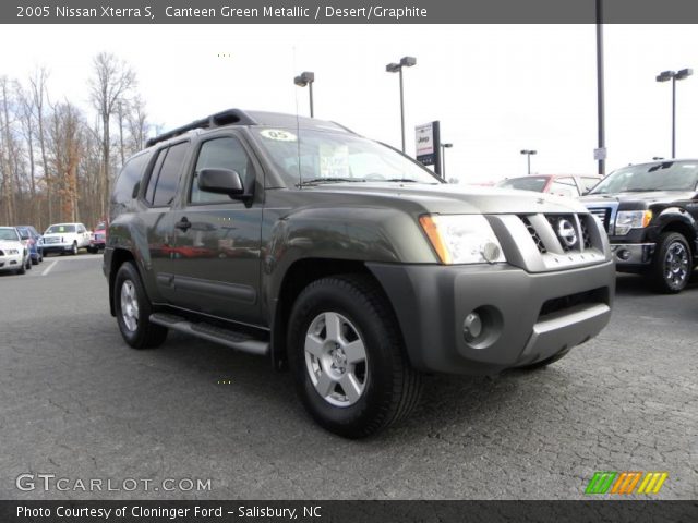 2005 Nissan Xterra S in Canteen Green Metallic