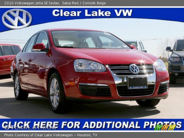 2010 Volkswagen Jetta SE Sedan in Salsa Red