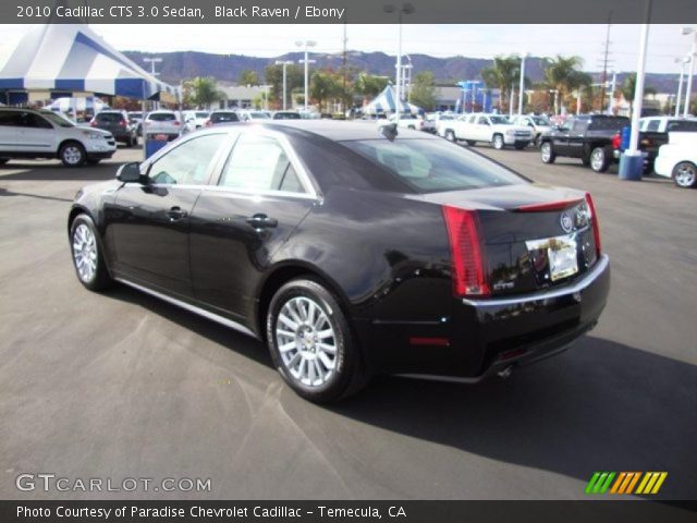 2010 Cadillac CTS 3.0 Sedan in Black Raven