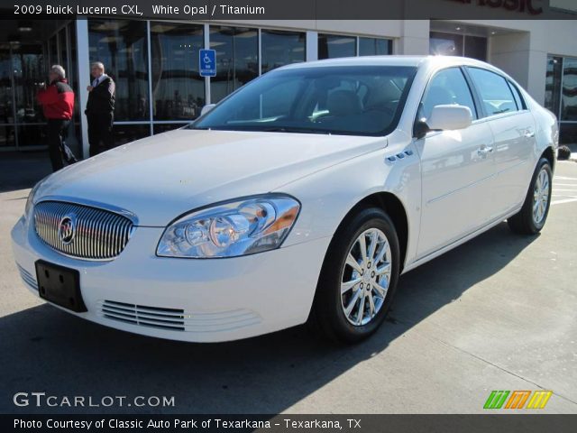2009 Buick Lucerne CXL in White Opal