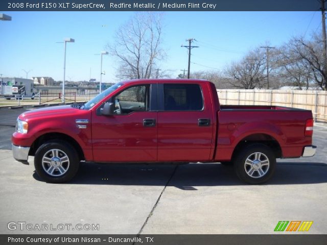 2008 Ford F150 XLT SuperCrew in Redfire Metallic