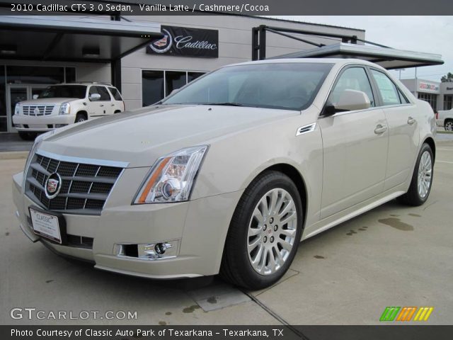 2010 Cadillac CTS 3.0 Sedan in Vanilla Latte