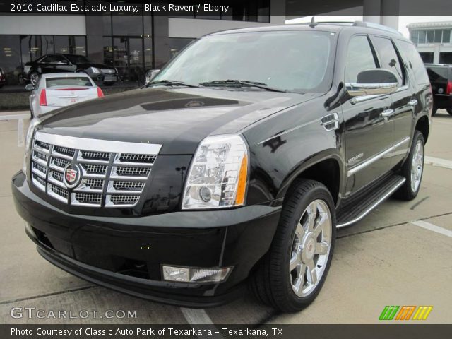 2010 Cadillac Escalade Luxury in Black Raven