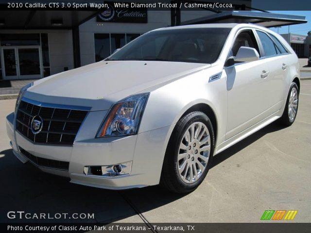 2010 Cadillac CTS 3.0 Sport Wagon in White Diamond Tricoat