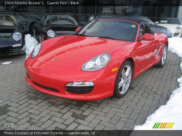 2009 Porsche Boxster S in Guards Red
