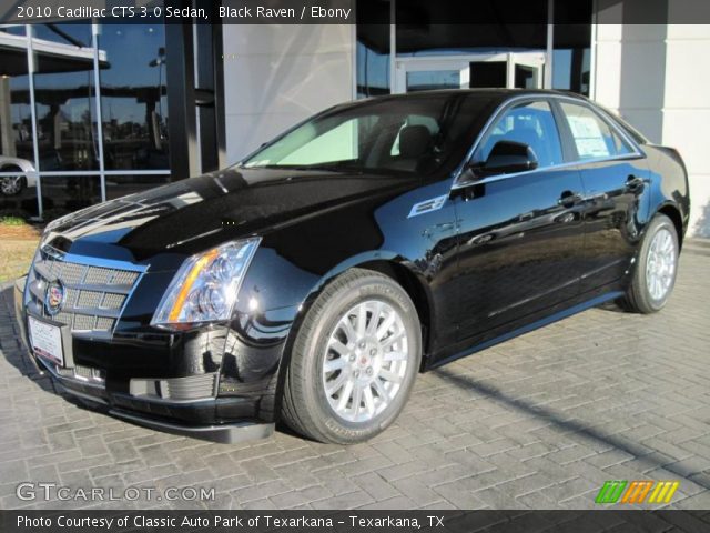 2010 Cadillac CTS 3.0 Sedan in Black Raven