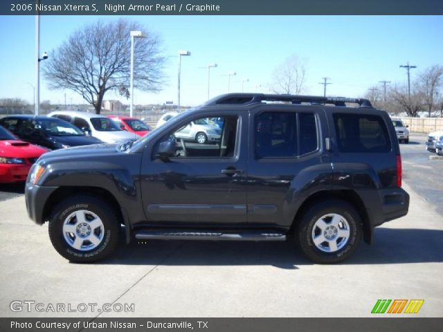 2006 Nissan Xterra S in Night Armor Pearl