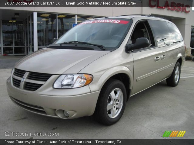 2007 Dodge Grand Caravan SXT in Linen Gold Metallic