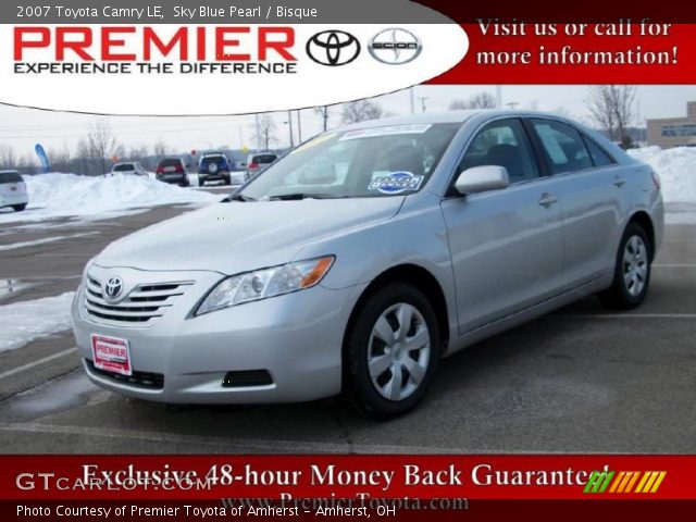 2007 Toyota Camry LE in Sky Blue Pearl