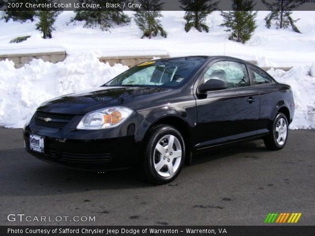 2007 Chevrolet Cobalt Ls Coupe. Black 2007 Chevrolet Cobalt LS