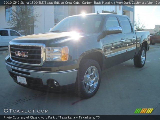 2010 GMC Sierra 1500 SLE Texas Edition Crew Cab in Carbon Black Metallic
