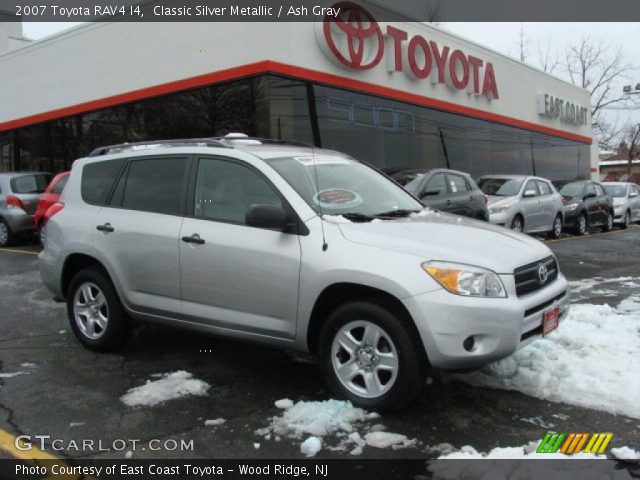 2007 Toyota RAV4 I4 in Classic Silver Metallic
