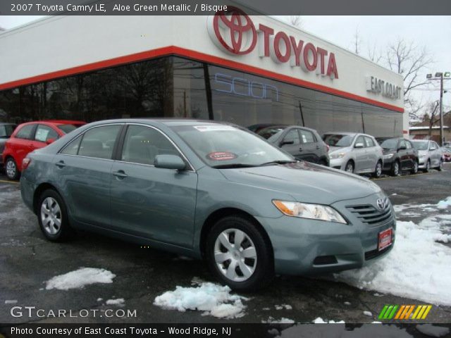 2007 Toyota Camry LE in Aloe Green Metallic