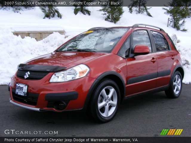 2007 Suzuki SX4 Convenience AWD in Sunlight Copper Pearl