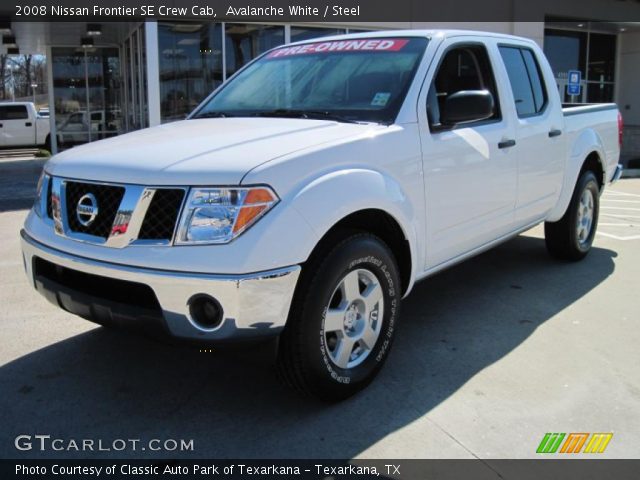 2008 Nissan Frontier SE Crew Cab in Avalanche White