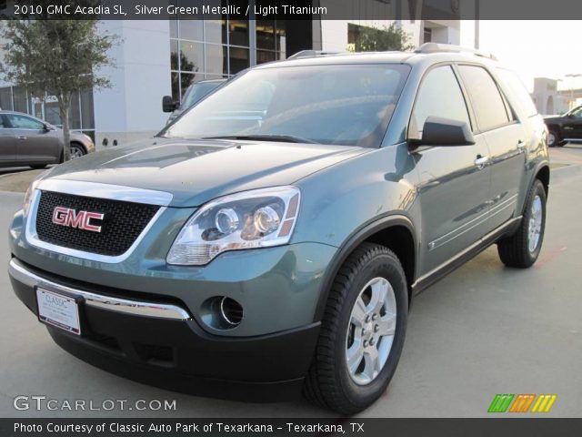 2010 GMC Acadia SL in Silver Green Metallic