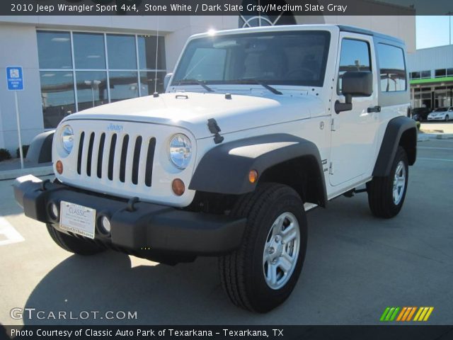 2010 Jeep Wrangler Sport 4x4 in Stone White