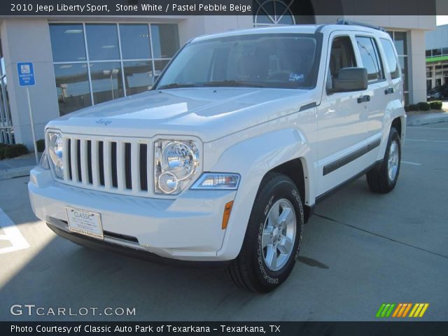 2010 Jeep Liberty Sport in Stone White