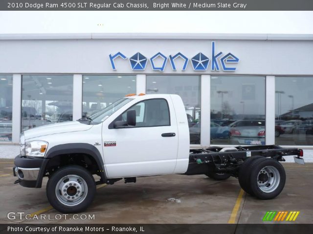 2010 Dodge Ram 4500 SLT Regular Cab Chassis in Bright White
