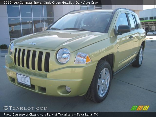 2010 Jeep Compass Sport in Optic Green Metallic