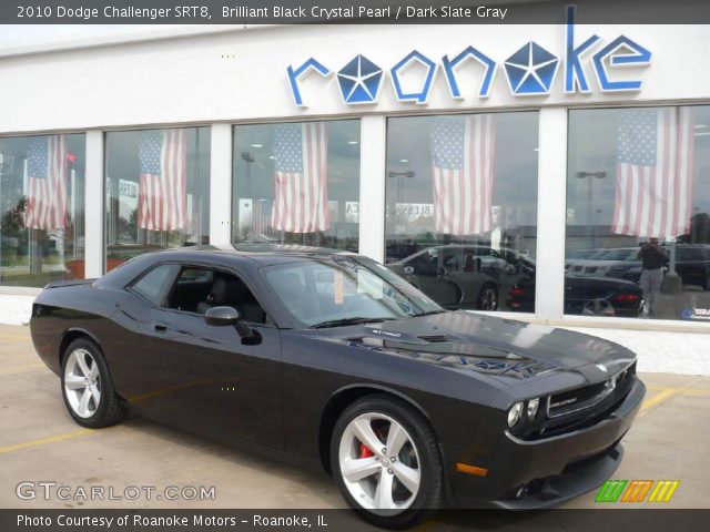 2010 Dodge Challenger SRT8 in Brilliant Black Crystal Pearl